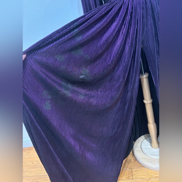 Bronx and Banco Purple Florence Gown, Size: S - Picture 9 of 11